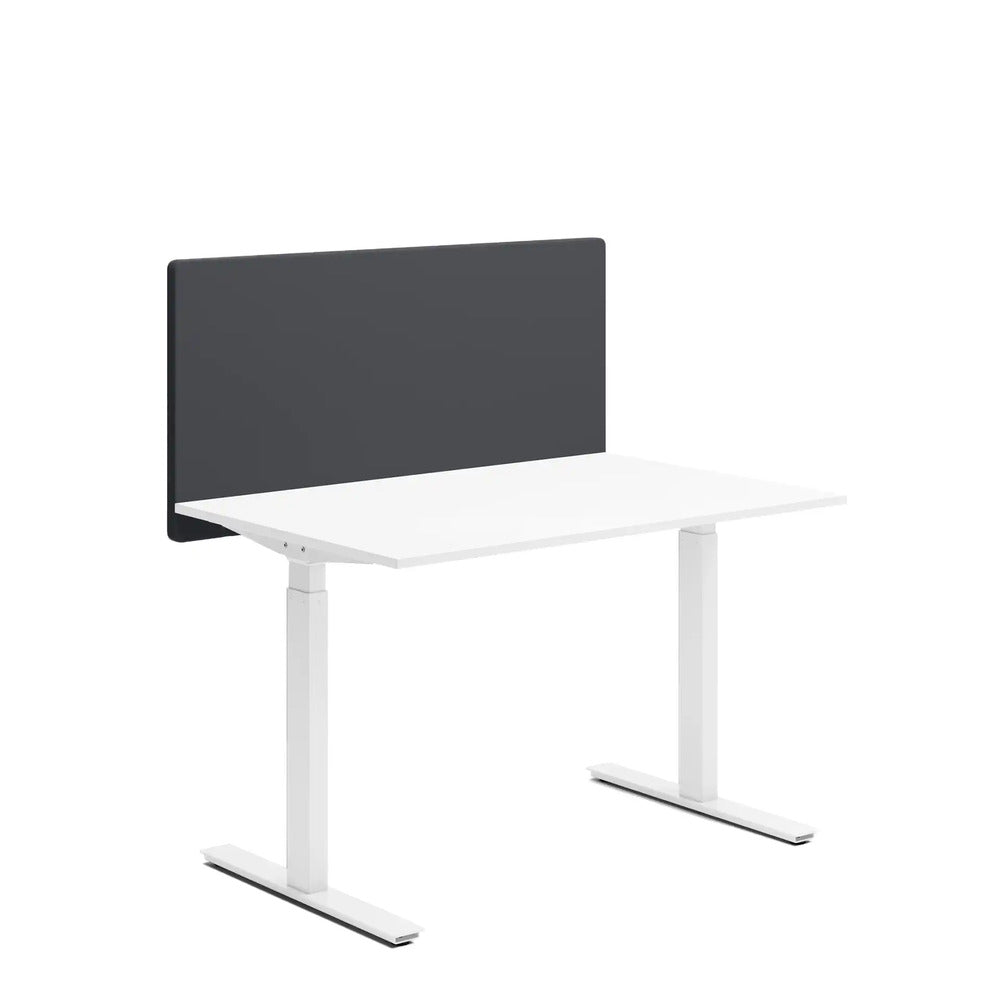 Bordskjerm Alma, B1200 x H600mm, Svart