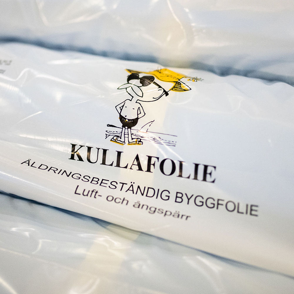 Kullaplast 200 Aldersbestandig bygningsfolie – P-merket luft- og dampsperre
