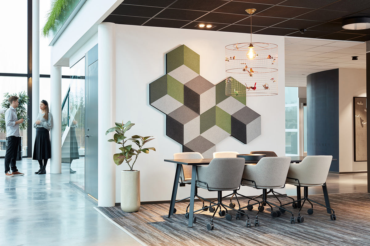 Lyddempende plater Cubism EcoSUND®