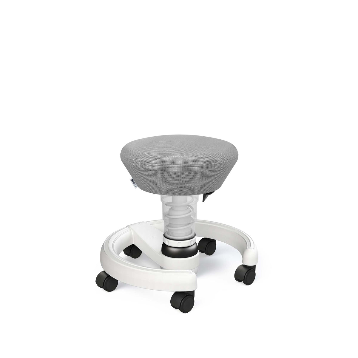 Skrivebordsstol Barn - Hvit & Grå | Aeris Swoppster