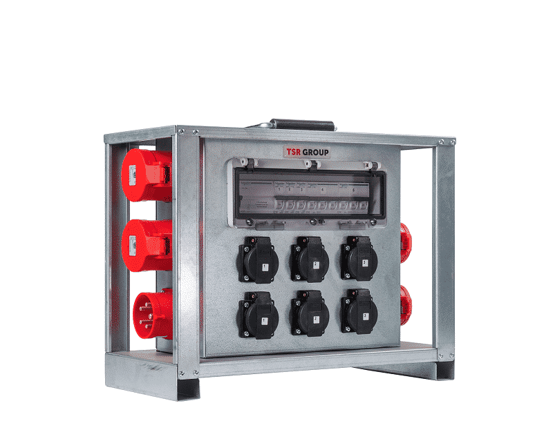 El-Sentral 32A Stålkapsling - TSR-HUB32