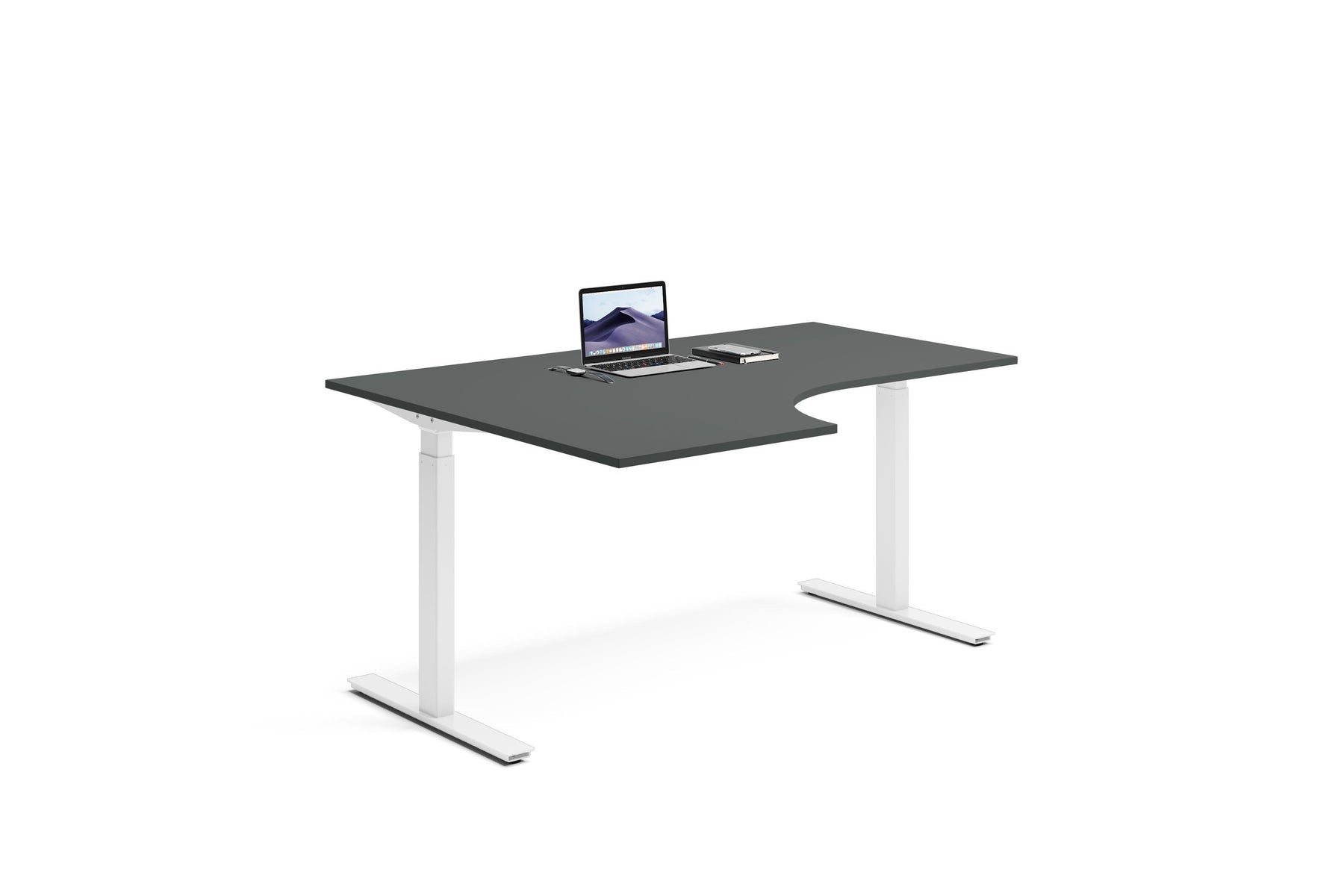 Hörnskrivbord optimerar utrymmet på ditt kontor.