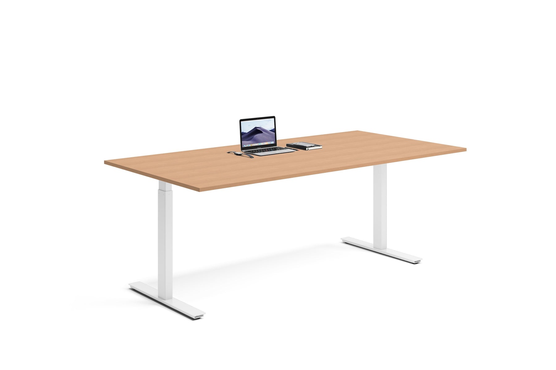 Komplett Höj & Sänkbart Bord i 200 cm.