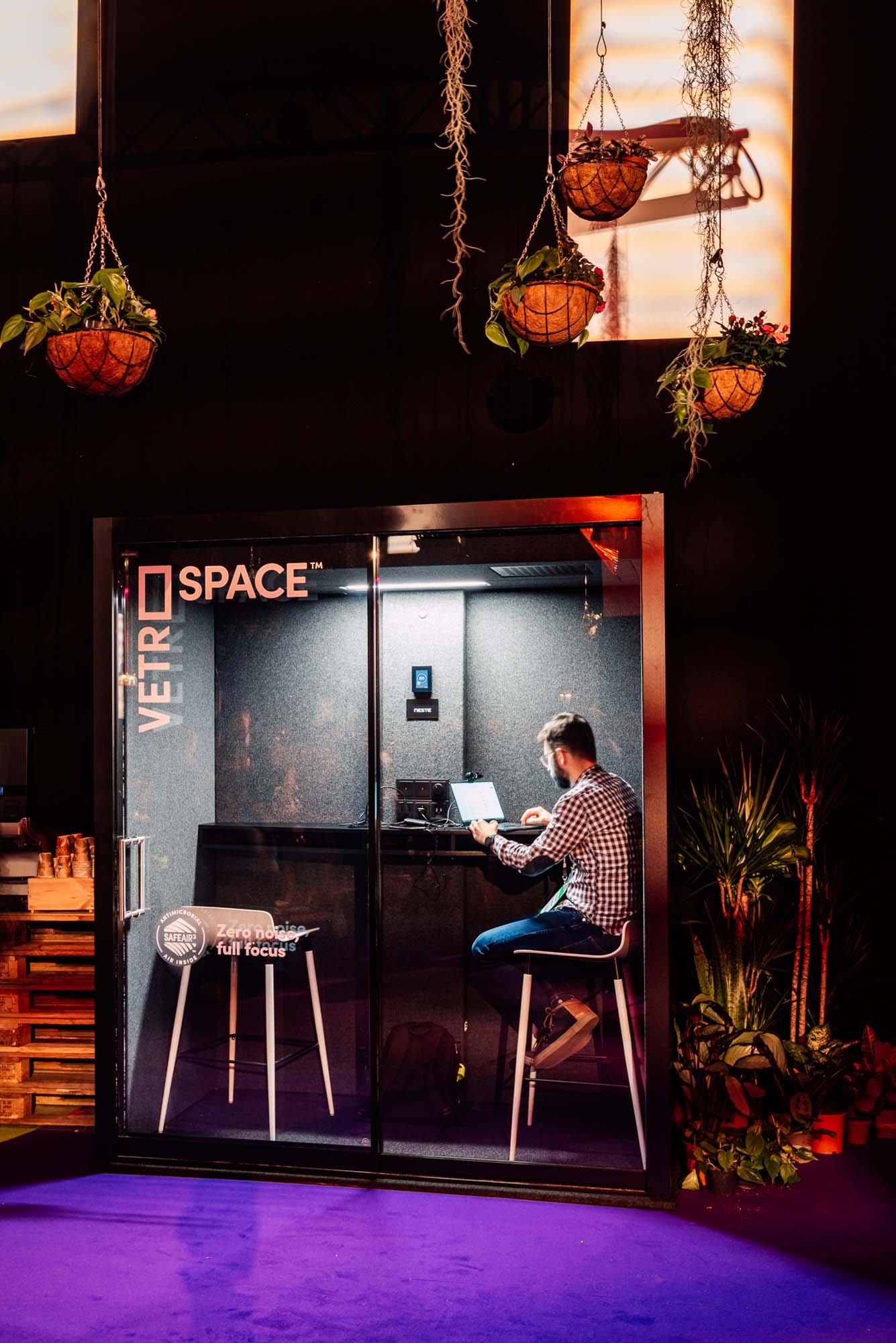 Stillerom Vetrospace S+ | Telefonboks for 1-2 personer (A-klasse)