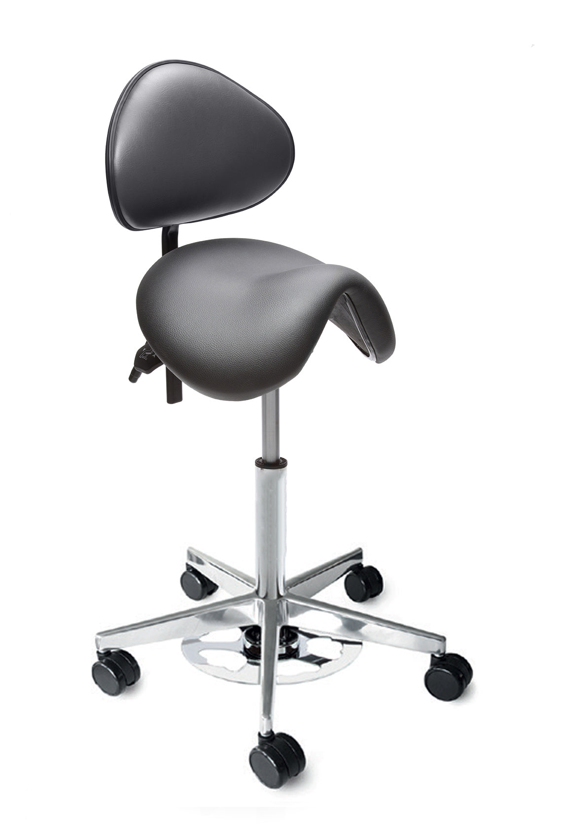 Sadelstol Officeline Polo M - Desinfiserbart kunstskinn