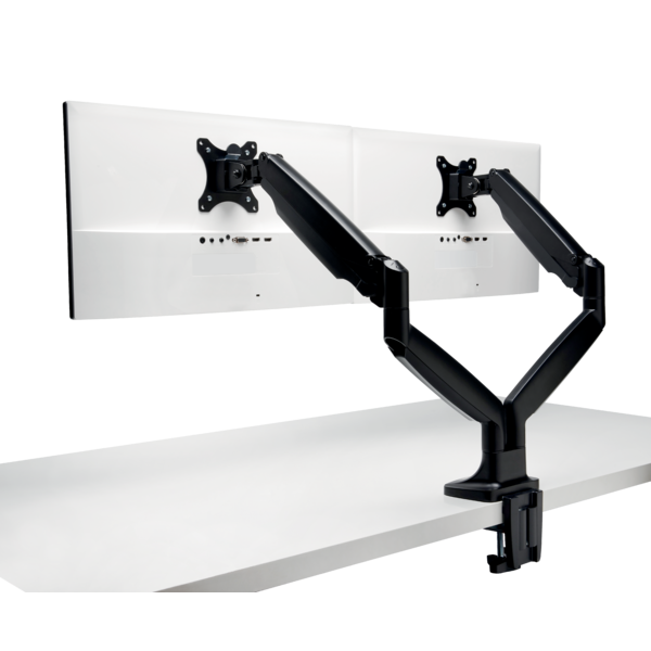 Monitor arm dobbel OneTouch - Svart - Kensington