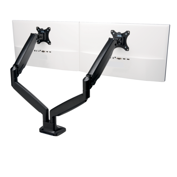 Monitor arm dobbel OneTouch - Svart - Kensington