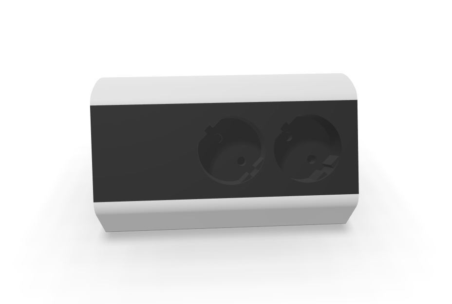 Uttaksboks Office Power Clamp