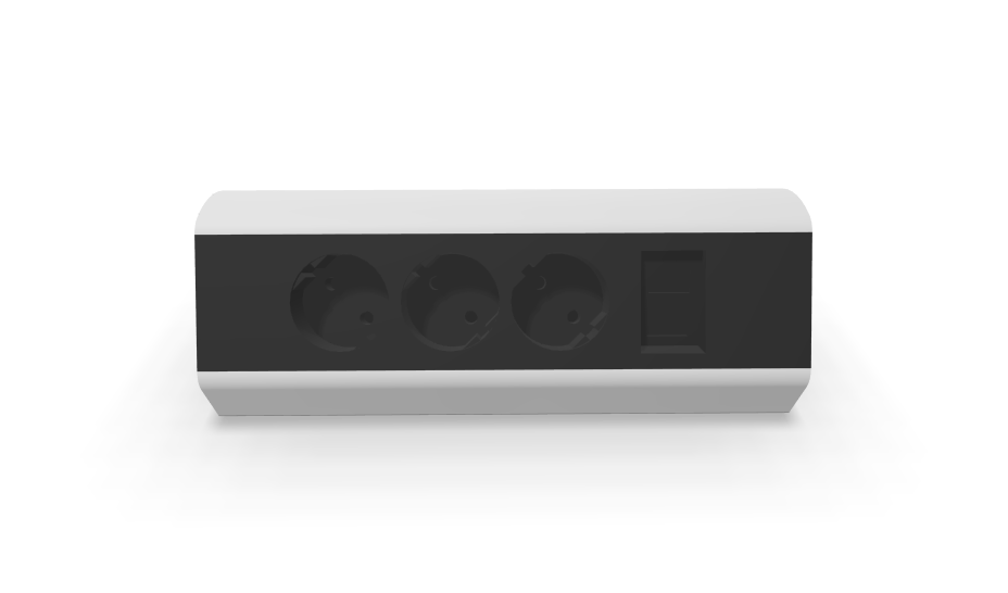 Uttaksboks Office Power Clamp