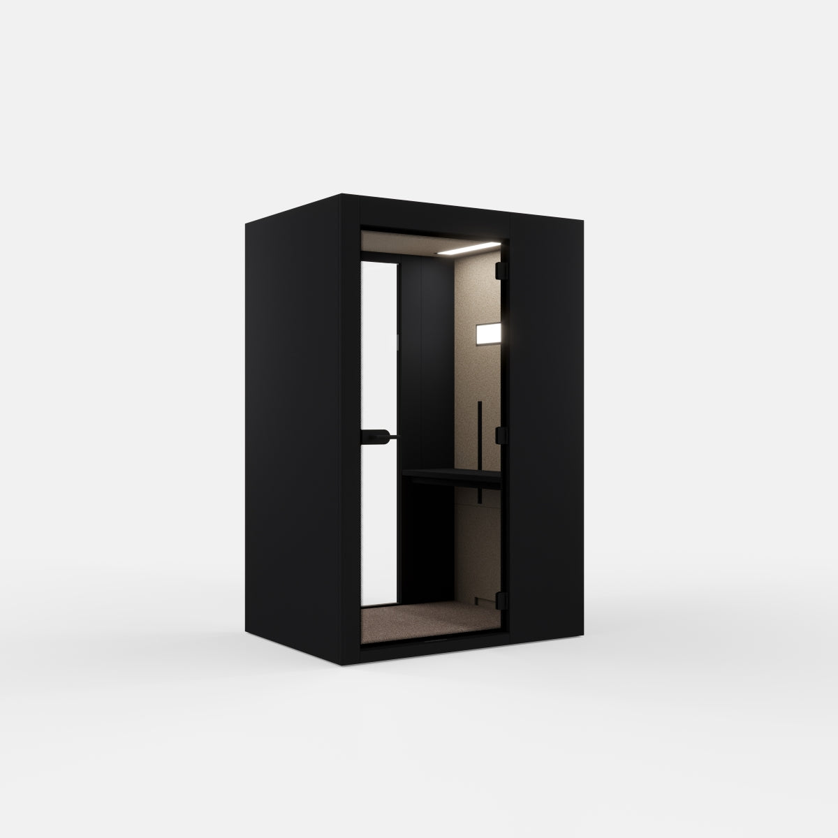 Vetrospace XS+ svart exteriör, caramel interiör
