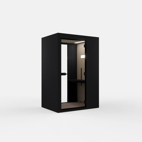Vetrospace XS+ svart exteriör, caramel interiör