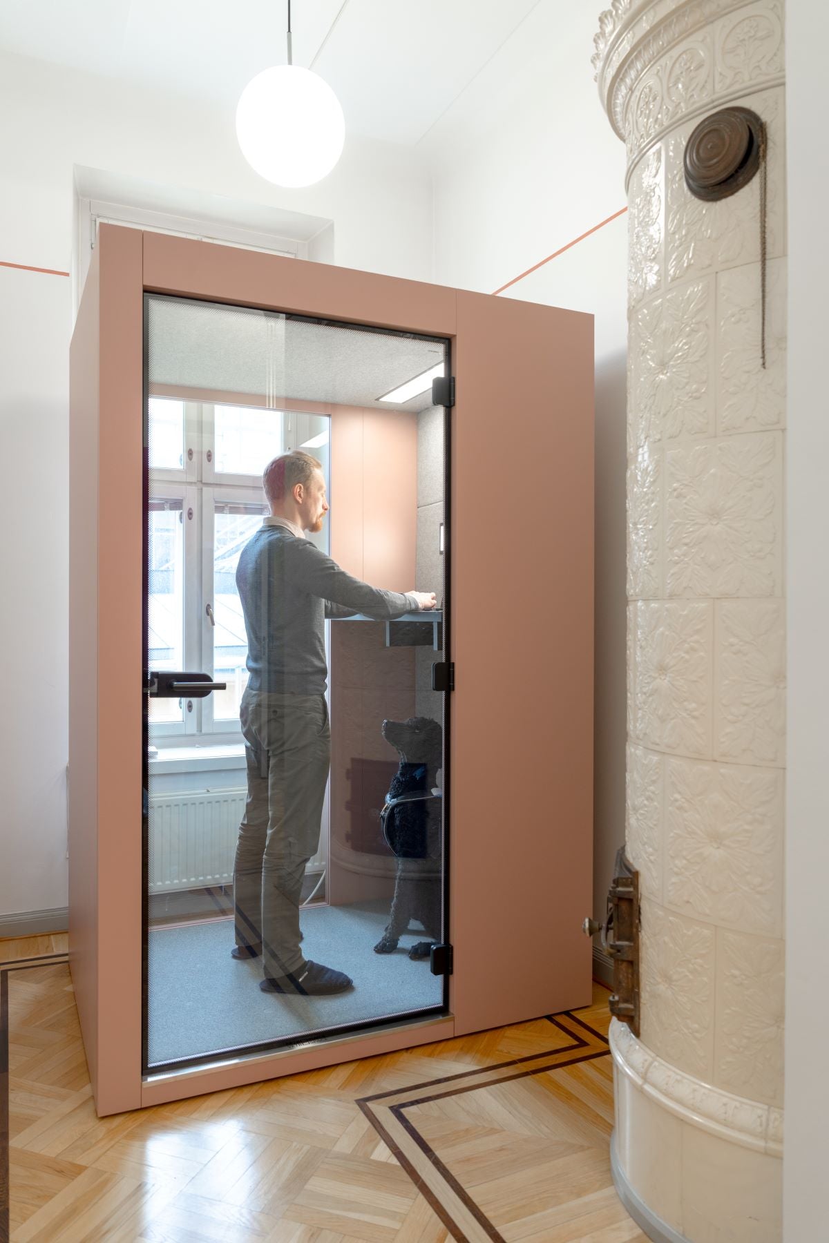 Vetrospace XS+ på kontor hos Teamtailor