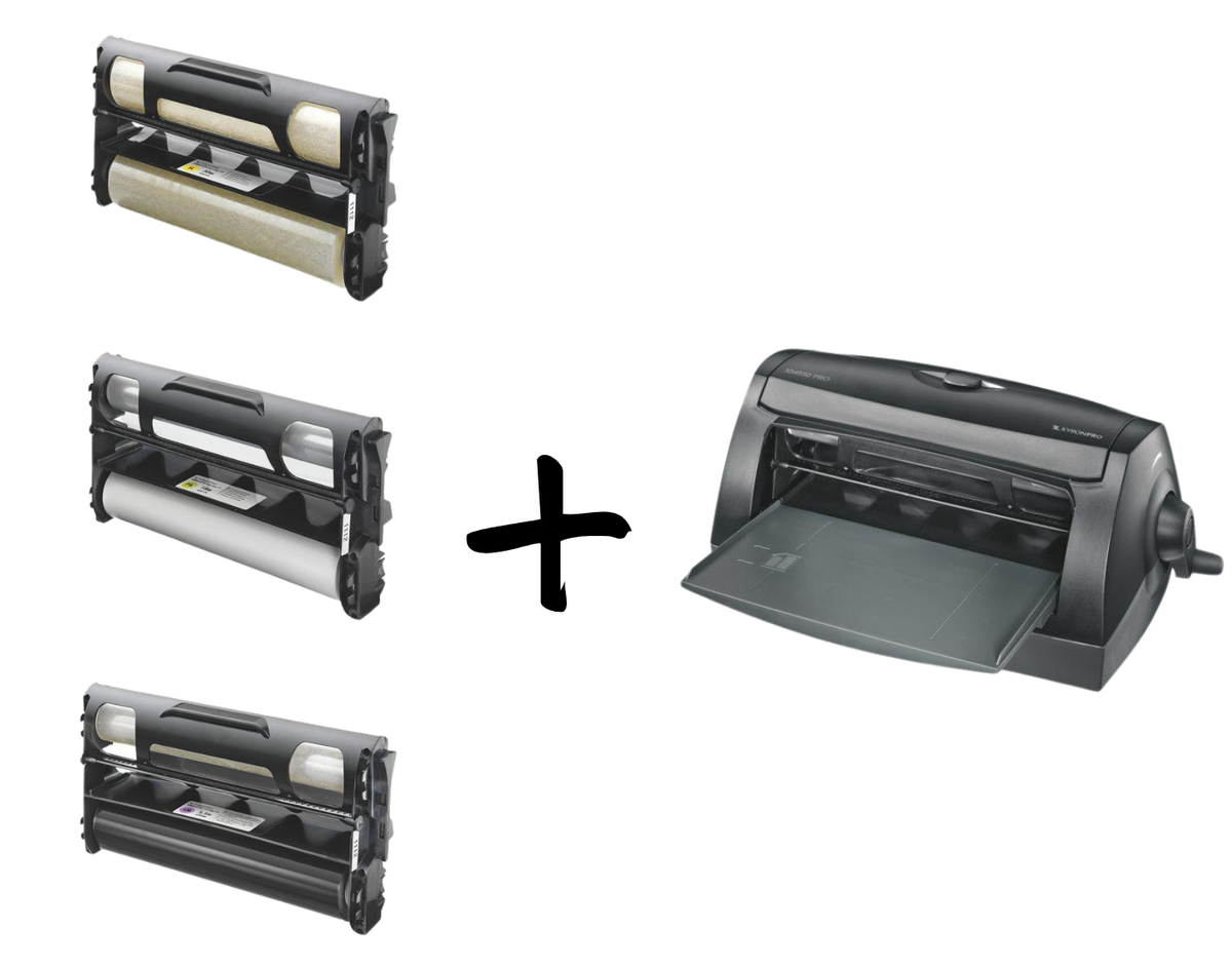 Lamineringspakke A4 | Lamineringsmaskin + 3 forskjellige tilbehør