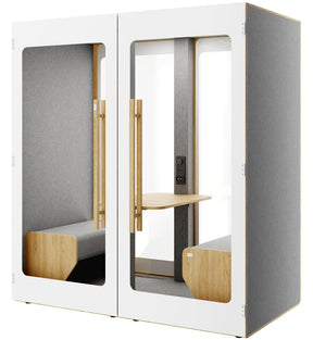 Stillerom for 2 personer HIDE H2 Møterum (H220 x B201 x D106)