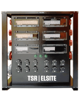 Byggestrømsentral 125A HUB 125/VM med fasemåling – Stålkapsling IP44