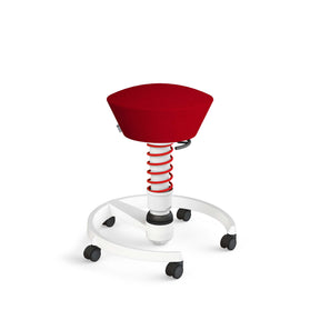 Balansestol Swopper med hjul Standard - Mocca-imitasjon