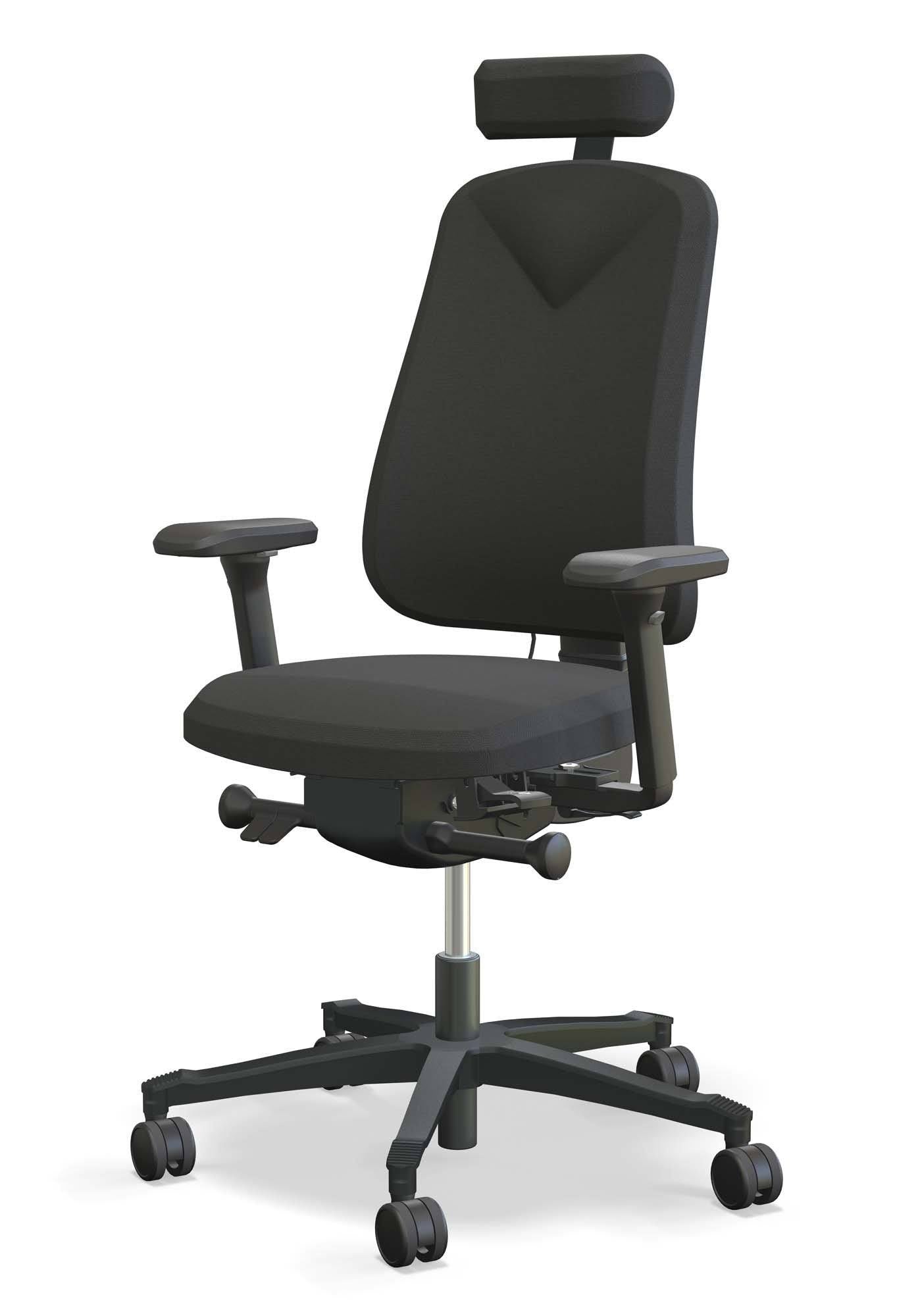 Höganäs +380 Ergonomisk Kontorsstol - Wulff Beltton