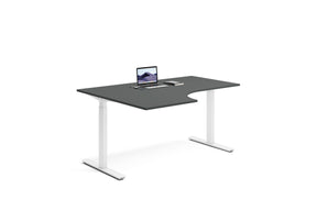 Hörnskrivbord optimerar utrymmet på ditt kontor.