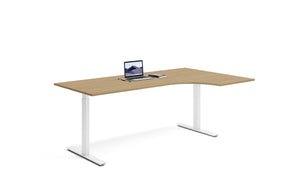 Hjørneskrivebord Høyre 200x120x80cm - Ergofunk Smart