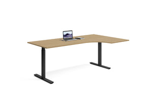 Hjørneskrivebord Høyre 200x120x80cm - Ergofunk Smart