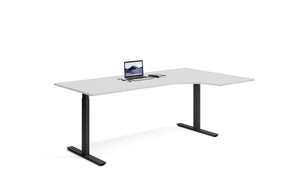 Hjørneskrivebord Høyre 200x120x80cm - Ergofunk Smart