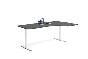 Hjørneskrivebord Høyre 200x120x80cm - Ergofunk Smart