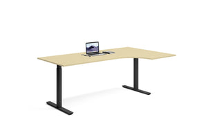 Hjørneskrivebord Høyre 200x120x80cm - Ergofunk Smart