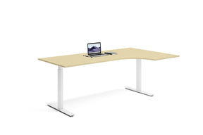 Hjørneskrivebord Høyre 200x120x80cm - Ergofunk Smart