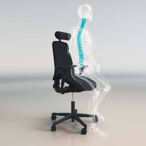 Höganäs +390 Ergonomisk Kontorsstol - Wulff Beltton
