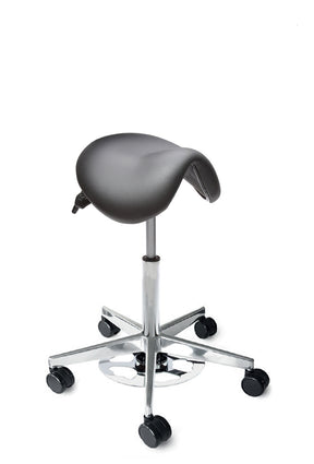 Sadelstol Officeline Polo M Active - Desinfiserbart kunstskinn