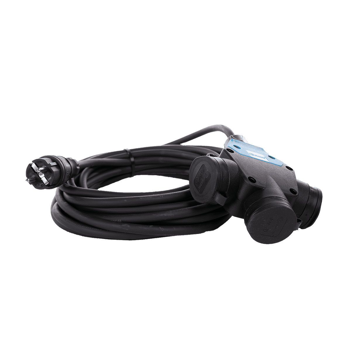 Skjøteledning H07RN-F 3×2,5 mm² 16A 230V, 10m, 3 x 16A (230V)