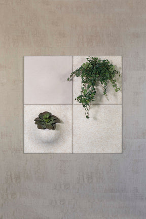 plainpanel och plantpanel i vit färg