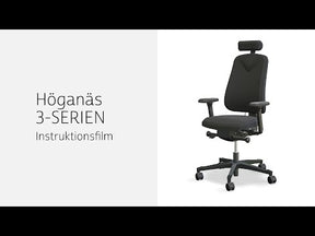 Ergonomisk kontorstol Höganäs +380