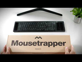 Mousetrapper Advance 2.0, Ergonomisk Mus med pekematte, USB