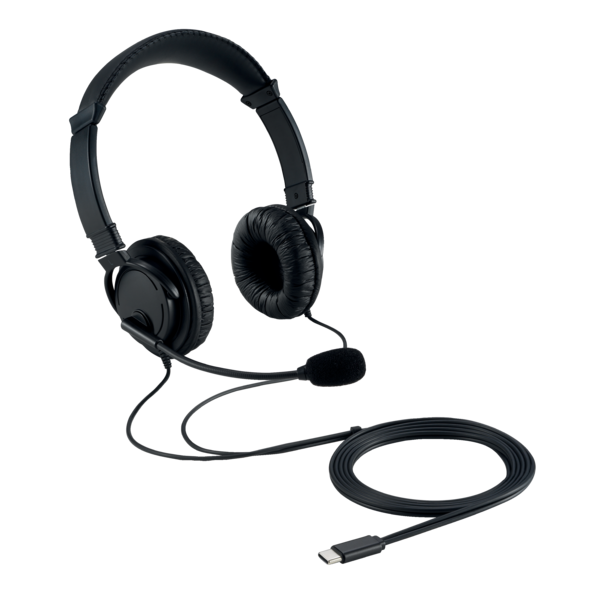 Headset Kensington USB-C Hi-Fi Hodetelefoner med mikrofon