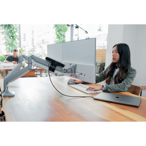 Monitor arm SmartFit One-Touch, dobbel - Kensington