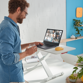Laptopstativ Hev- og senkbart Leitz Cozy Ergo