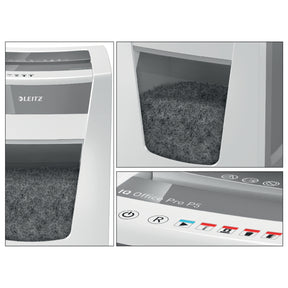 Makuleringsmaskin tverrsnitt P5 | Leitz IQ Office Pro