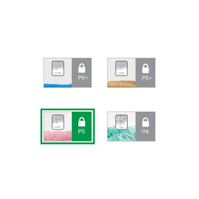 Makuleringsmaskin tverrsnitt P5 | Leitz IQ Office Pro