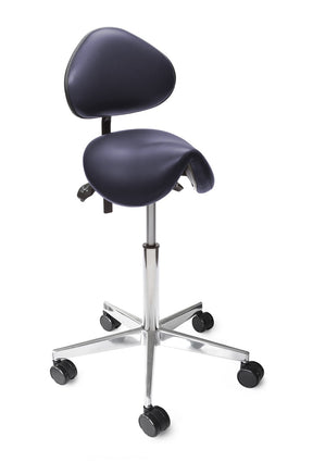 Sadelstol Officeline Polo S - Desinfiserbart kunstskinn