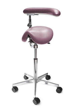 Sadelstol Officeline Polo M Active - Desinfiserbart kunstskinn