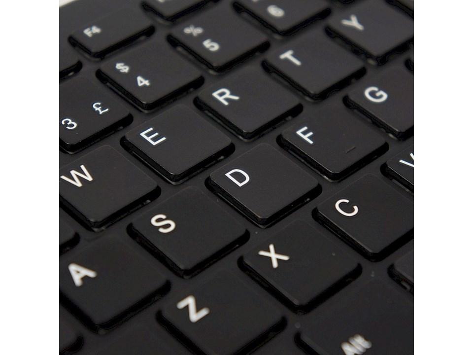 R-GO Tools Ergo Compact Keyboard | Nordiskt Tangentbord Svart - Wulff Beltton