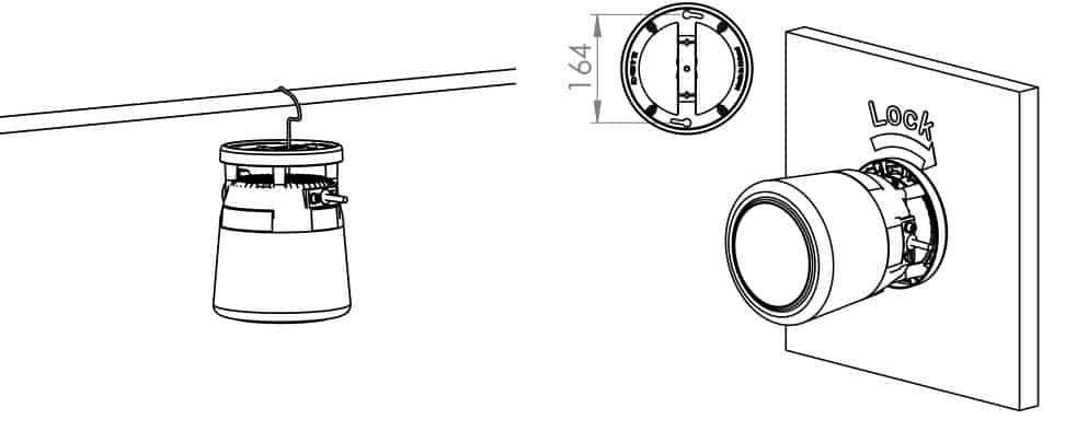 LED byggeplassarmatur 230V, MBerg® 2.0